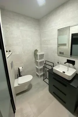 Un baño de Casa Estudio Trujillo
