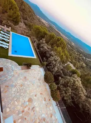 Paisaje cerca de esta villa