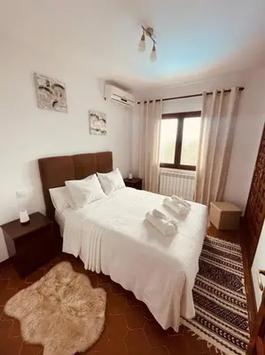 Cama o camas de una habitación en Casa Brian del Tietar