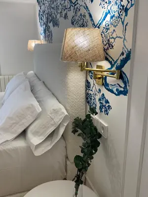Cama o camas de una habitación en Apartamentos BEJAR - INDIGO