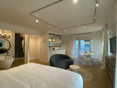 Zona de estar de Apartamentos BEJAR - INDIGO