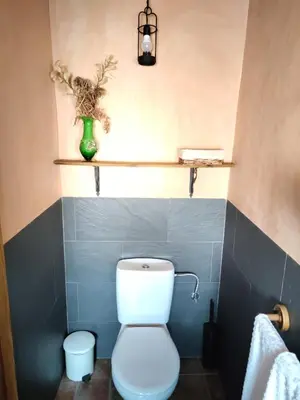 Un baño de Apartamentos El Mirador
