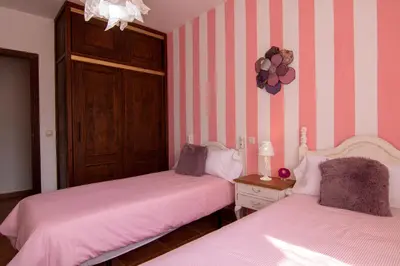 Cama o camas de una habitación en La Tendera by #cherrygredos
