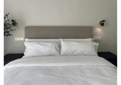 Cama o camas de una habitación en Apartamentos BEJAR - MUSGO