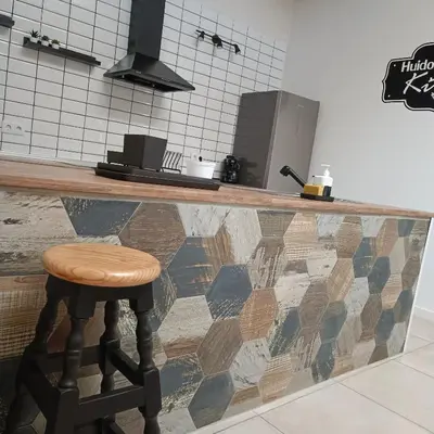 Una cocina o zona de cocina en Casa Huidobro Valle