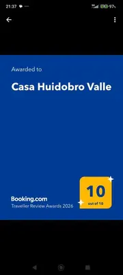Certificado, premio, señal o documento que está expuesto en Casa Huidobro Valle