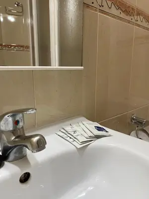 Un baño de Hostal Jose Mari