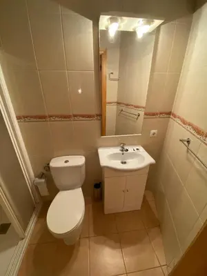Un baño de Hostal Jose Mari