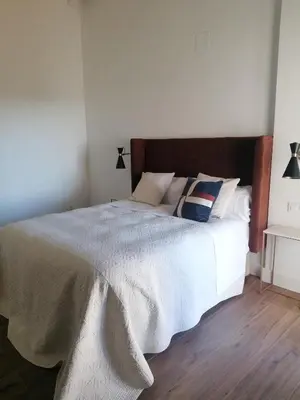 Cama o camas de una habitación en Los Nidos de Valfrio TR-CC-00548