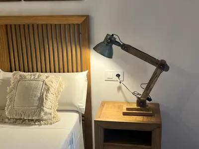 Cama o camas de una habitación en Apartamento Plaza San Francisco