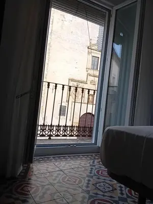 Un balcón o terraza de Apartamento Plaza San Francisco