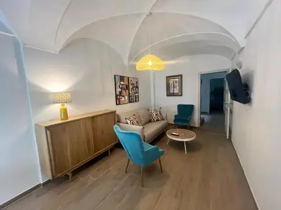 Zona de estar de Apartamento Plaza San Francisco