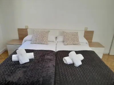 Cama o camas de una habitación en La Ronda