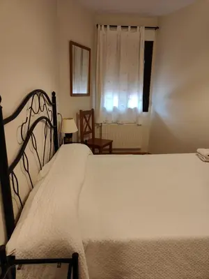 Cama o camas de una habitación en Hotel la Hoja***