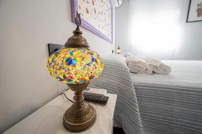 Cama o camas de una habitación en Del Arzobispo