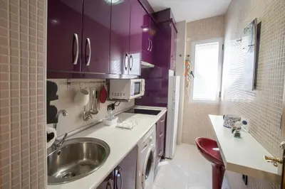 Una cocina o zona de cocina en Del Arzobispo