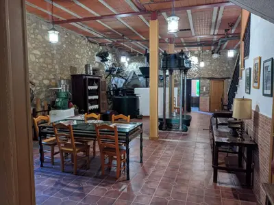 Una cocina o zona de cocina en La Almazara Del Guijo