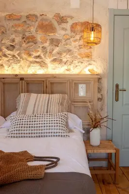 Cama o camas de una habitación en Wishome- Casa en finca privada, cerca de Gredos, con servicios de hotel
