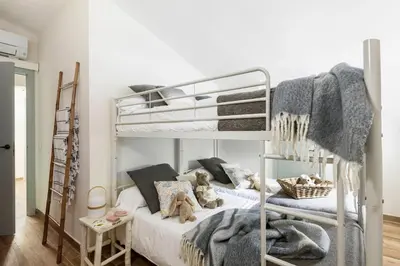 Cama o camas de una habitación en Wishome-Casa con piscina en la falda de Gredos, con servicios de hotel