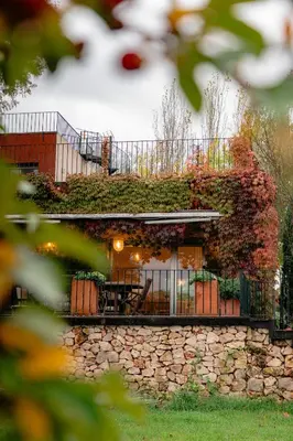 Jardín al aire libre en Wishome- Espectacular casa con piscina en finca privada, con servicios de hotel