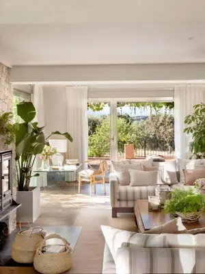 Zona de estar de Wishome- Espectacular casa con piscina en finca privada, con servicios de hotel