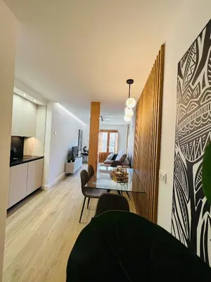 Una cocina o zona de cocina en VuT - El Balcón de la Plaza - A
