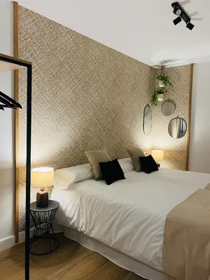 Cama o camas de una habitación en VuT - El Balcón de la Plaza - A