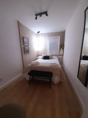 Cama o camas de una habitación en VuT - El Balcón de la Plaza - A