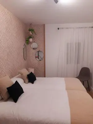 Cama o camas de una habitación en VuT - El Balcón de la Plaza - A