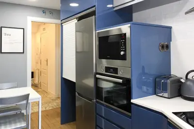 Una cocina o zona de cocina en Duplex Ávila