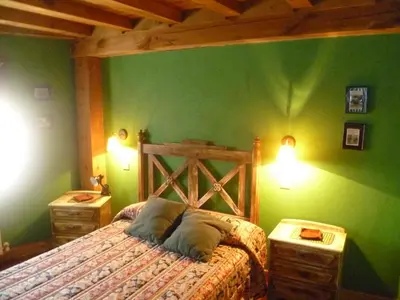 Cama o camas de una habitación en Artesano II