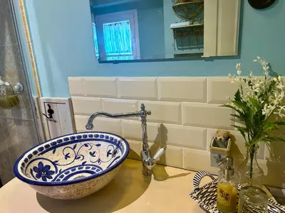 Un baño de Casa Rural de La Vega