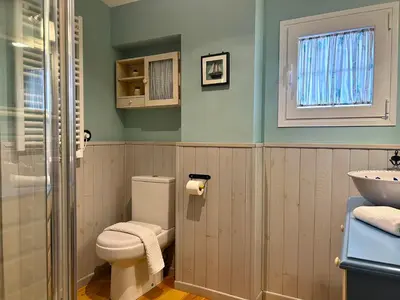 Un baño de Casa Rural de La Vega