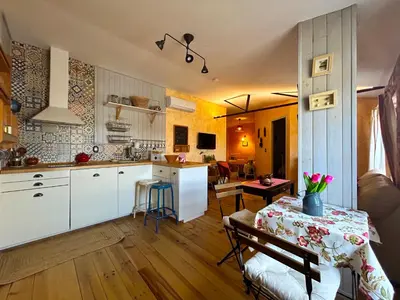Una cocina o zona de cocina en Casa Rural de La Vega