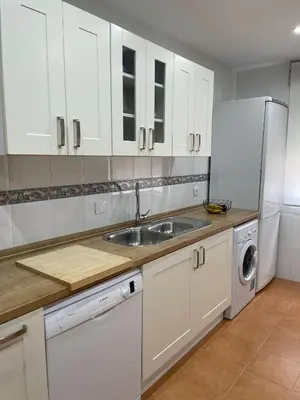 Una cocina o zona de cocina en Villa Paraiso