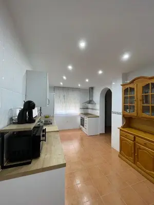 Una cocina o zona de cocina en Villa Paraiso