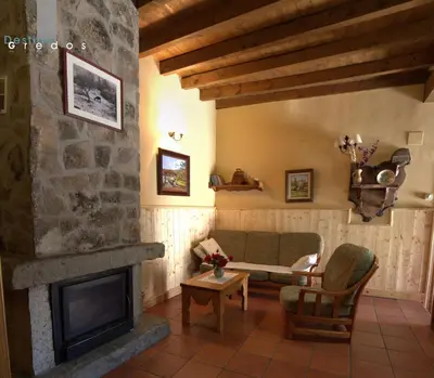 Zona de estar de Casa Rural Valdeascas