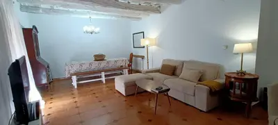 Zona de estar de El Refugio de Villamiel