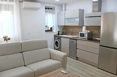 Una cocina o zona de cocina en Edulis 1