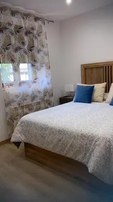 Cama o camas de una habitación en Edulis 1