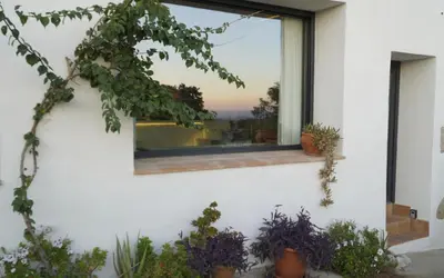 Jardín al aire libre en Apartamento Atalantar