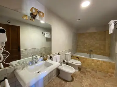 Un baño de Hotel Rural Centro de las Arribes