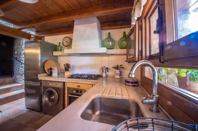 Una cocina o zona de cocina en Casa Mimosa