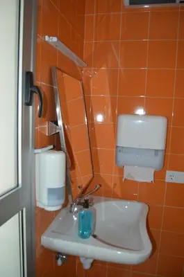 Un baño de Hostel Divino Morales