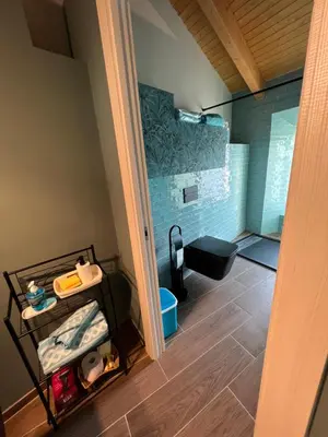 Un baño de Grupo García de Paredes apartamentos turísticos