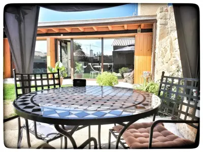 Un patio o zona al aire libre en La Mirada de Amelia