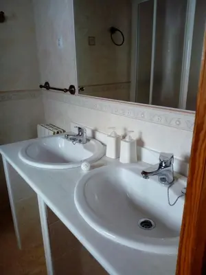 Un baño de Casa Peña Negra
