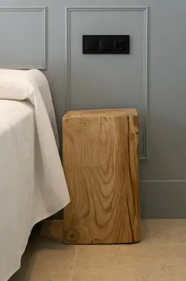 Cama o camas de una habitación en La Antigua Farmacia