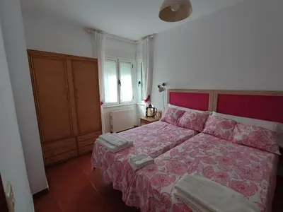 Cama o camas de una habitación en Casa Luz Mar