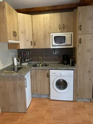 Una cocina o zona de cocina en La Luna